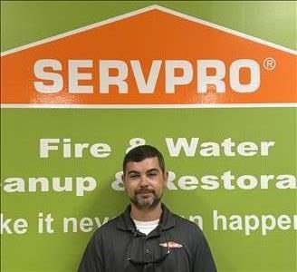 Jared Moore, team member at SERVPRO of Lenoir, Duplin & Jones Counties