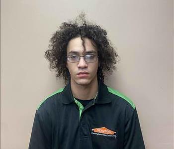 Devin Moore, team member at SERVPRO of Bloomington / Pontiac