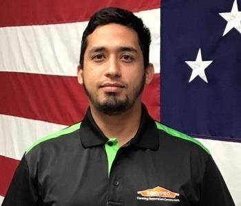 Johnathan Paz Mejia, team member at SERVPRO of Flower Mound / Lewisville