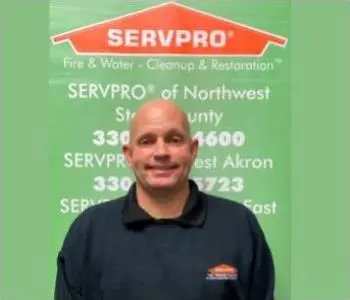 Jesse Lee, team member at SERVPRO of South & East Stark County