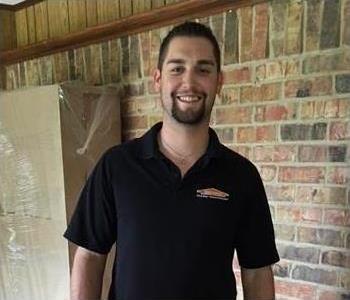 Justin Bearden, team member at SERVPRO of Temple & Belton