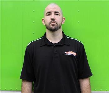 Brandon Holyfield, team member at SERVPRO of Kernersville