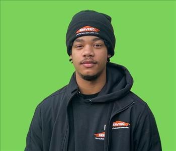 Shamar Coker, team member at SERVPRO of Kernersville