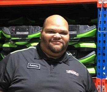 Jamel Williams, team member at SERVPRO of Kingston / New Paltz