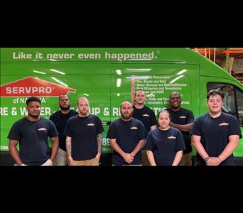 Our SERVPRO Production Team, team member at SERVPRO of Merrimack