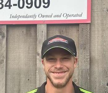 Ethan Moulder, team member at SERVPRO of Vicksburg & Yazoo