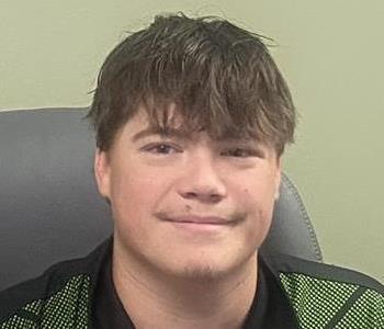 Mason Hemmerling, team member at SERVPRO of Kirksville