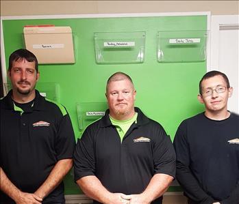 Lewis, Billy, & Justin, team member at SERVPRO of Campbell, Claiborne, Scott, and Union Counties