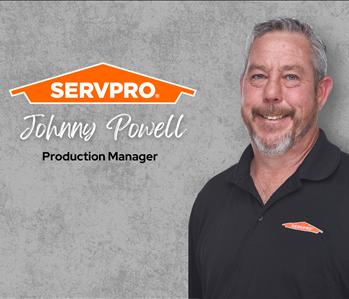 Johnny Powell, team member at SERVPRO of Madison, Rockcastle, Garrard and Lincoln Counties