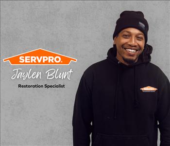Jaylen Blunt, team member at SERVPRO of Madison, Rockcastle, Garrard and Lincoln Counties