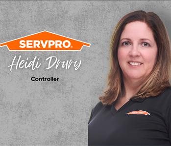 Heidi Drury, team member at SERVPRO of Madison, Rockcastle, Garrard and Lincoln Counties