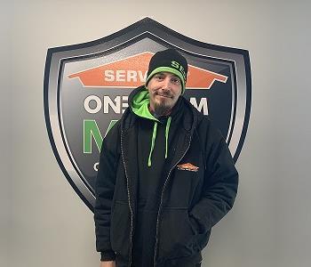 Matt Bennett, team member at SERVPRO of Kankakee County