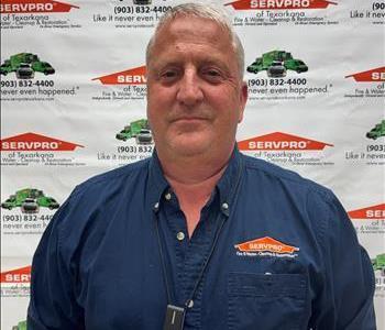 Ryan Hampton, team member at SERVPRO of Texarkana