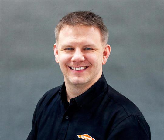 Justin Conley, team member at SERVPRO of Jackson & Ross, Athens & Gallia Counties