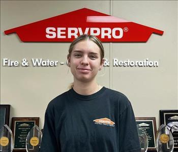 Kaitlyn Rowan, team member at SERVPRO of Hanover & Pittston Township, Bear Creek, Mountain Top