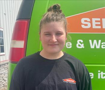 McKayla Benko, team member at SERVPRO of Benton, Jasper, Newton & Southern Lake Counties